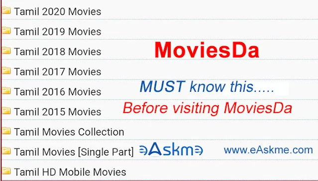 MoviesDa 2023: 53 Sites to Download HD Tamil Movies like MoviesDa Free Download Sites Moviesda Movie Streaming: eAskme