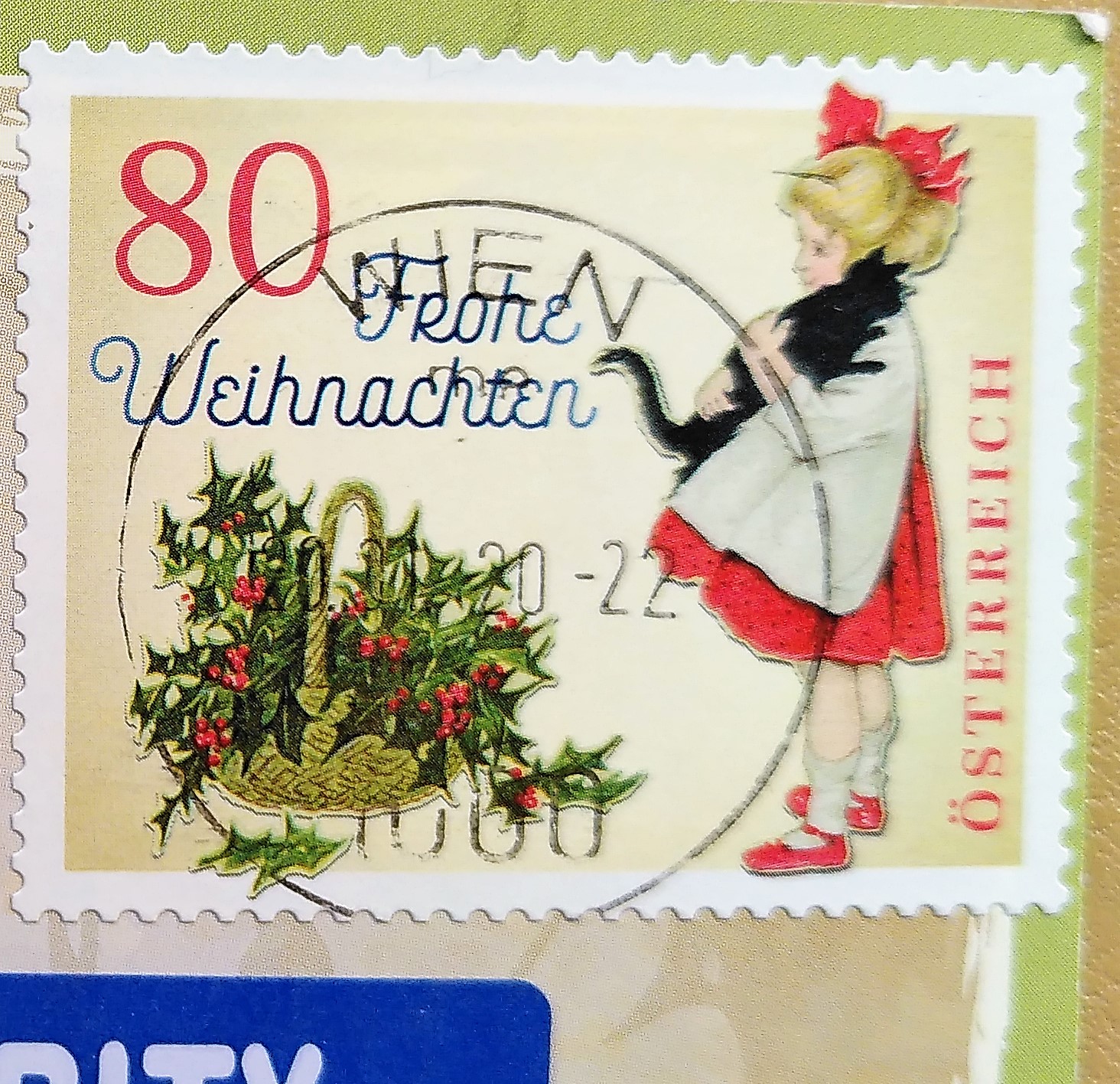 Merry christmas greeting card and Mail Adventures: Multilingual Christmas Greetings