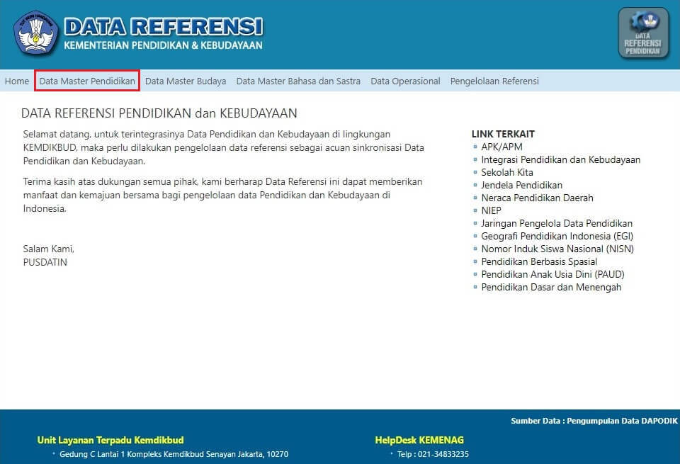 Cara Mudah Cek Npsn Nomor Pokok Sekolah Nasional Secara Online Pijaria Com