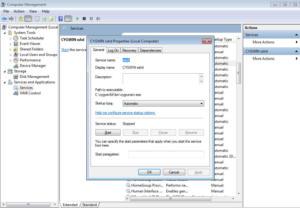 installing-and-seting-up-cygwin-with-openssh