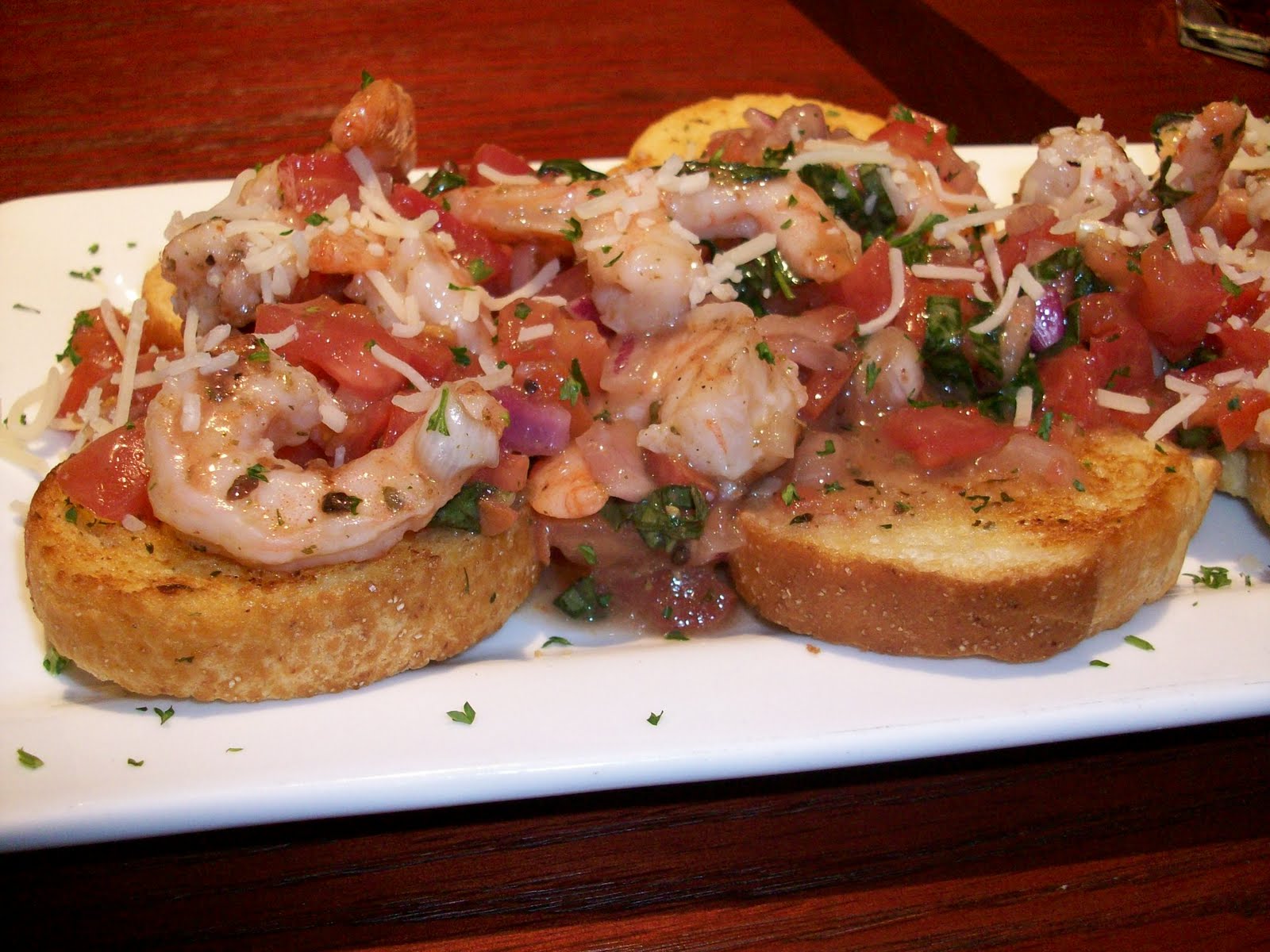 Recipe Roundup Shrimp Bruschetta