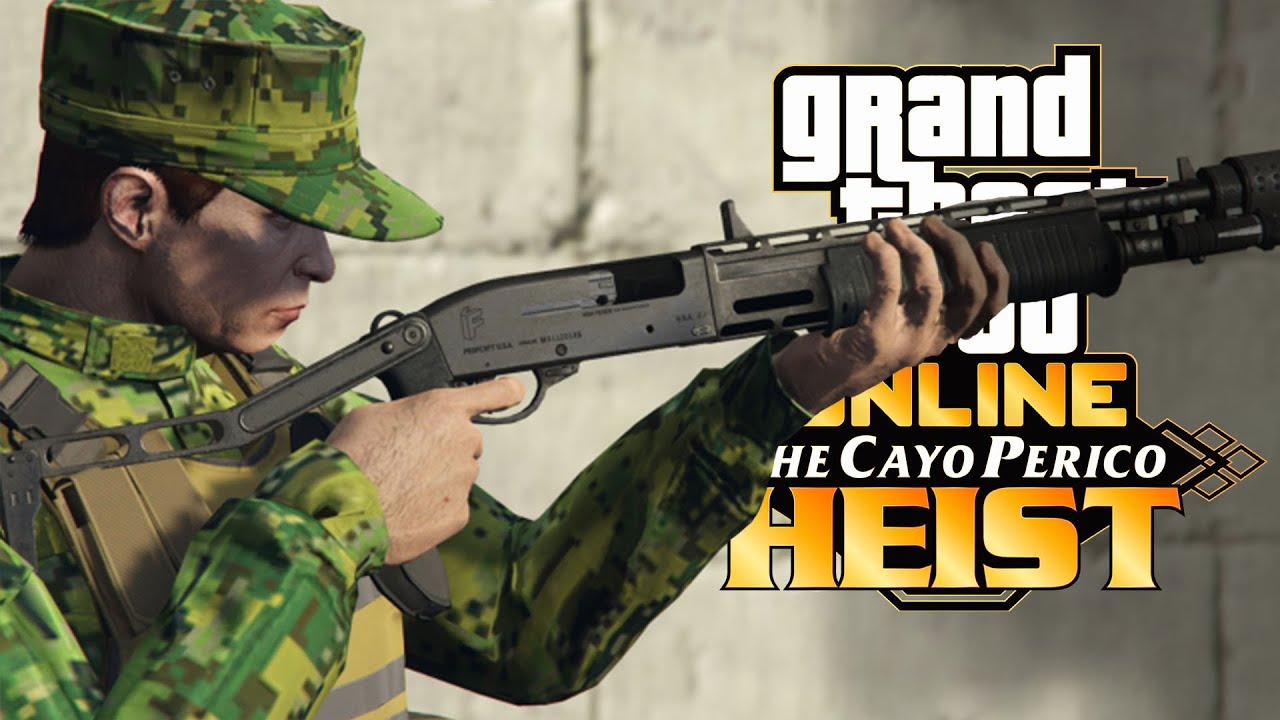 GTA Online The 3 new weapons from the Cayo Perico Heist and where you can find them