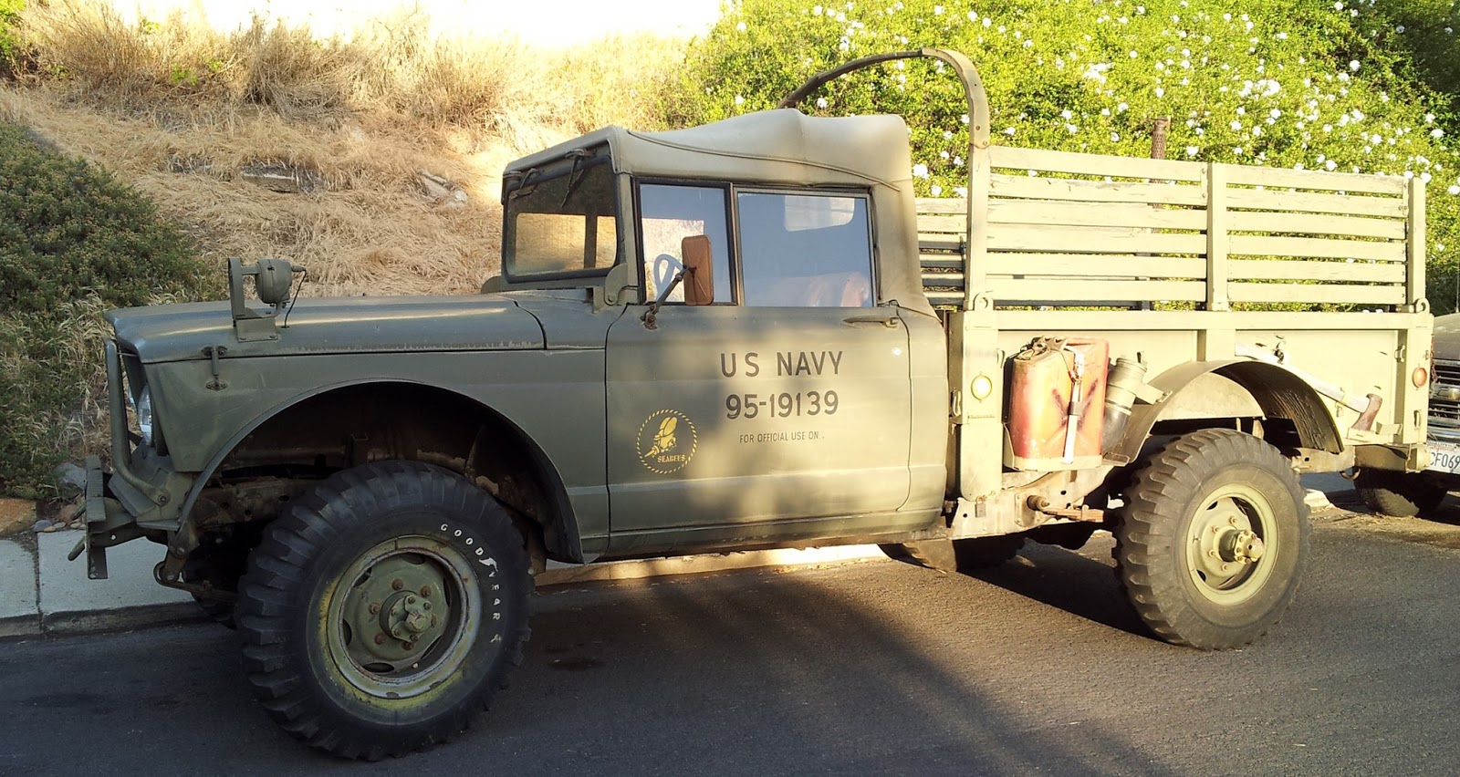 Just A Car Guy I tank U a cool old military Jeep truck