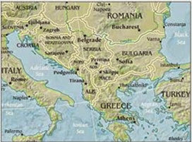 Balkan Map