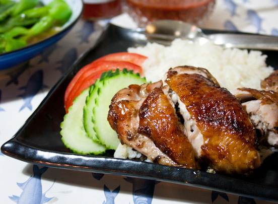3 hungry tummies Nasi Ayam Panggang 燒雞飯 Roast Chicken Rice
