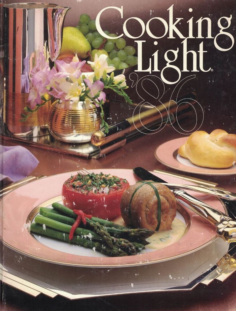 Cookbook 15 Cooking Light Annual Cookbook from 1986