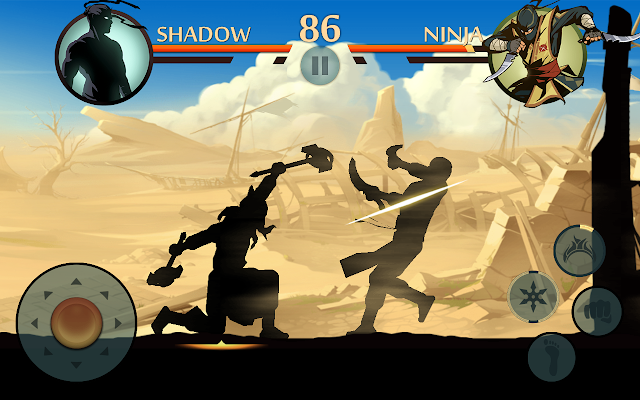 تحميل لعبة المحارب Shadow Fight 2 للاندرويد