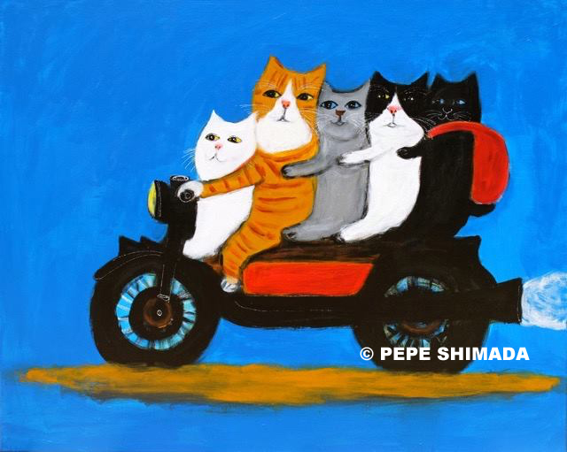 Pepe Shimada  Paitings