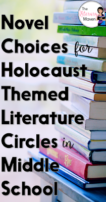 As the number of Holocaust survivors dwindles each year, teaching a Holocaust unit in my English Language Arts class continues to be a top priority. While there are no direct connections to the Holocaust in the sixth grade curriculum, we decided to tie Holocaust themed literature circles to the thematic collection titled "decisions that matter." Read on for the six texts we chose and why.