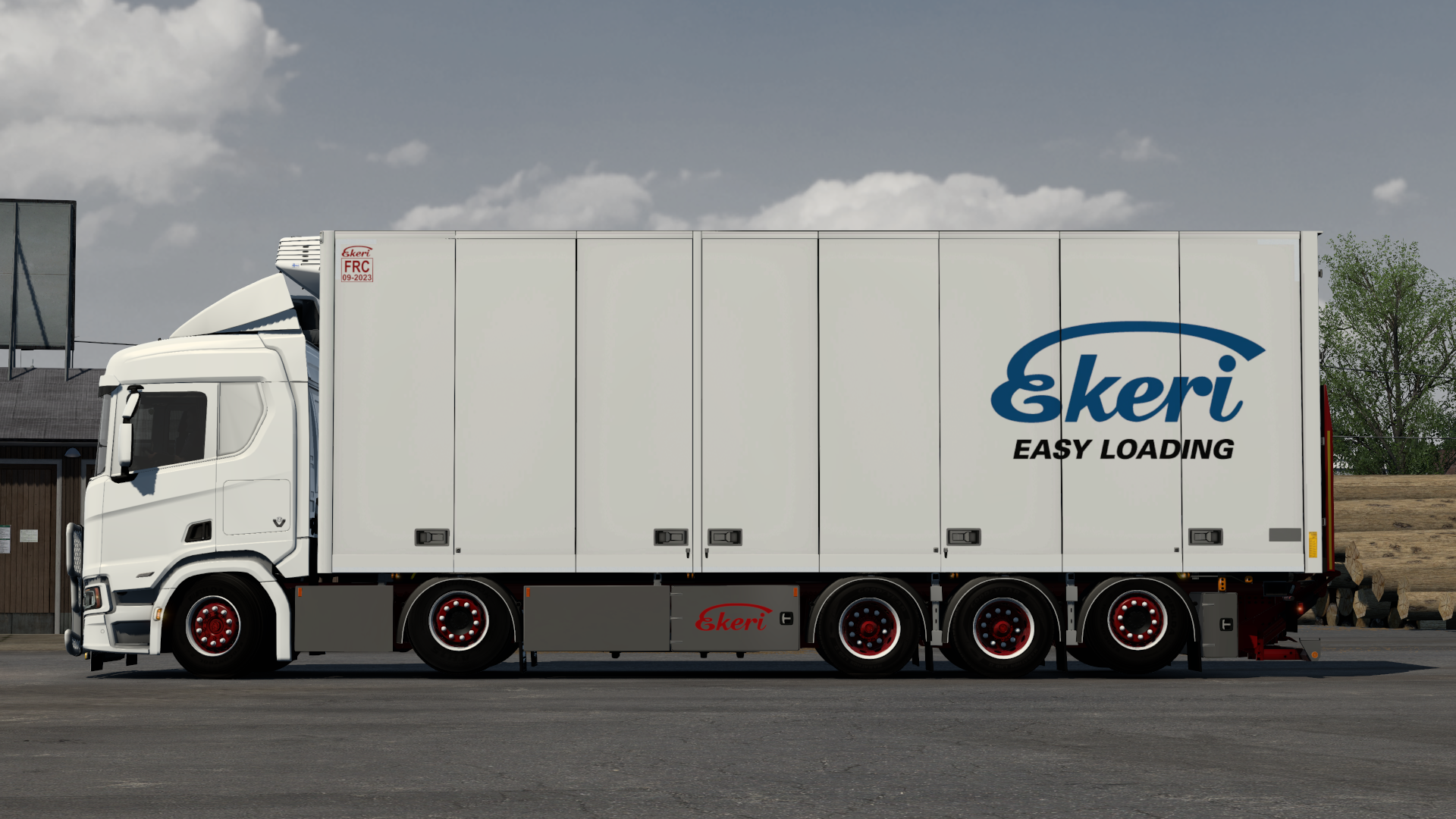 Rigid Chassis Addon for Eugene's Scania NG by Kast (04.04.21) Euro