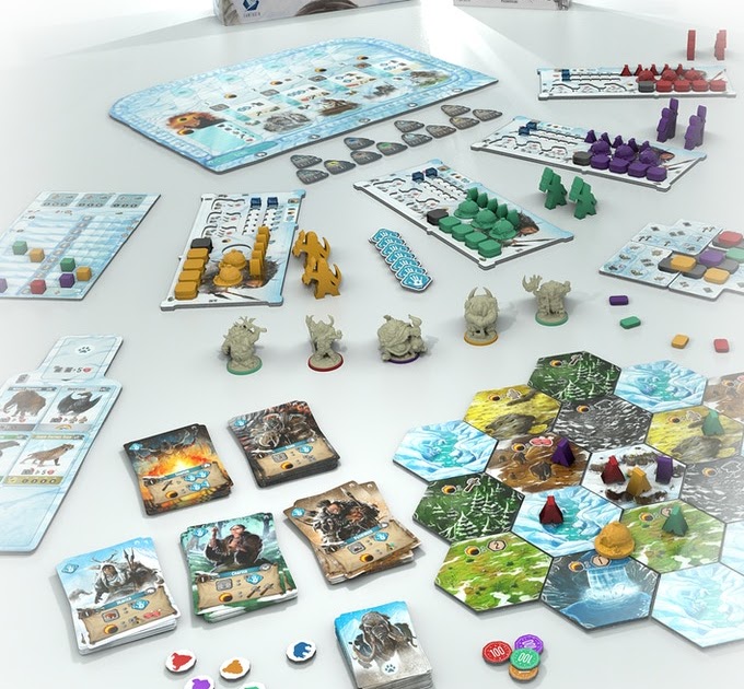 Tabletop Fix Fantasia Games ENDLESS WINTER Paleoamericans Kickstarter