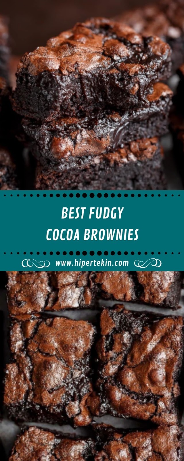 BEST FUDGY COCOA BROWNIES