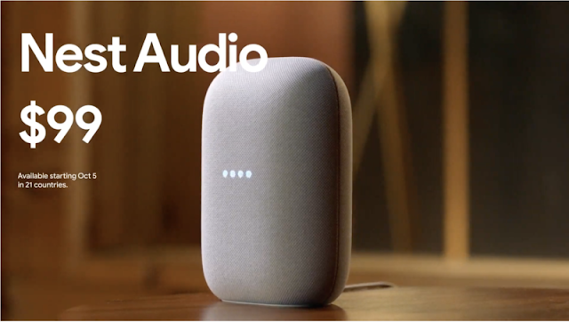 Google ra mắt loa thông minh Nest Audio với nhiều tính năng hữu ích, giá 2.3 triệu đồng