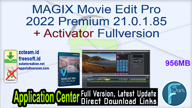 MAGIX Movie Edit Pro 2022 Premium 21.0.1.85 + Activator Fullversion