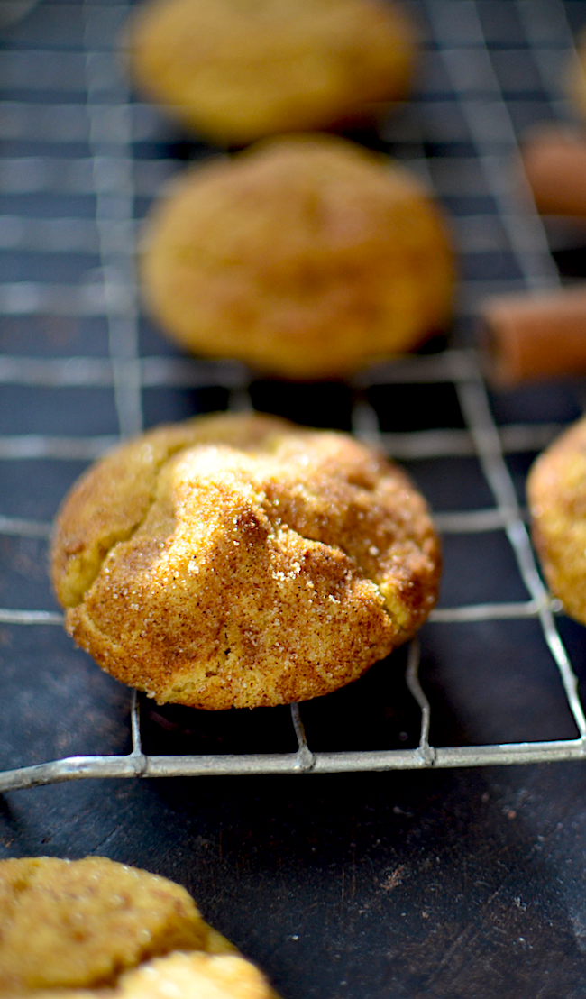 Yammie's Noshery Pumpkin Browned Butter Snickerdoodles