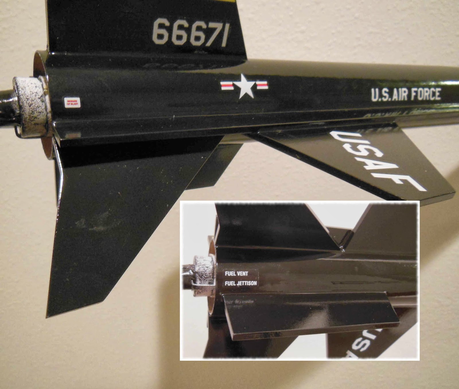 Model Rocket Building Quest X15 Build, Part 13, Decals