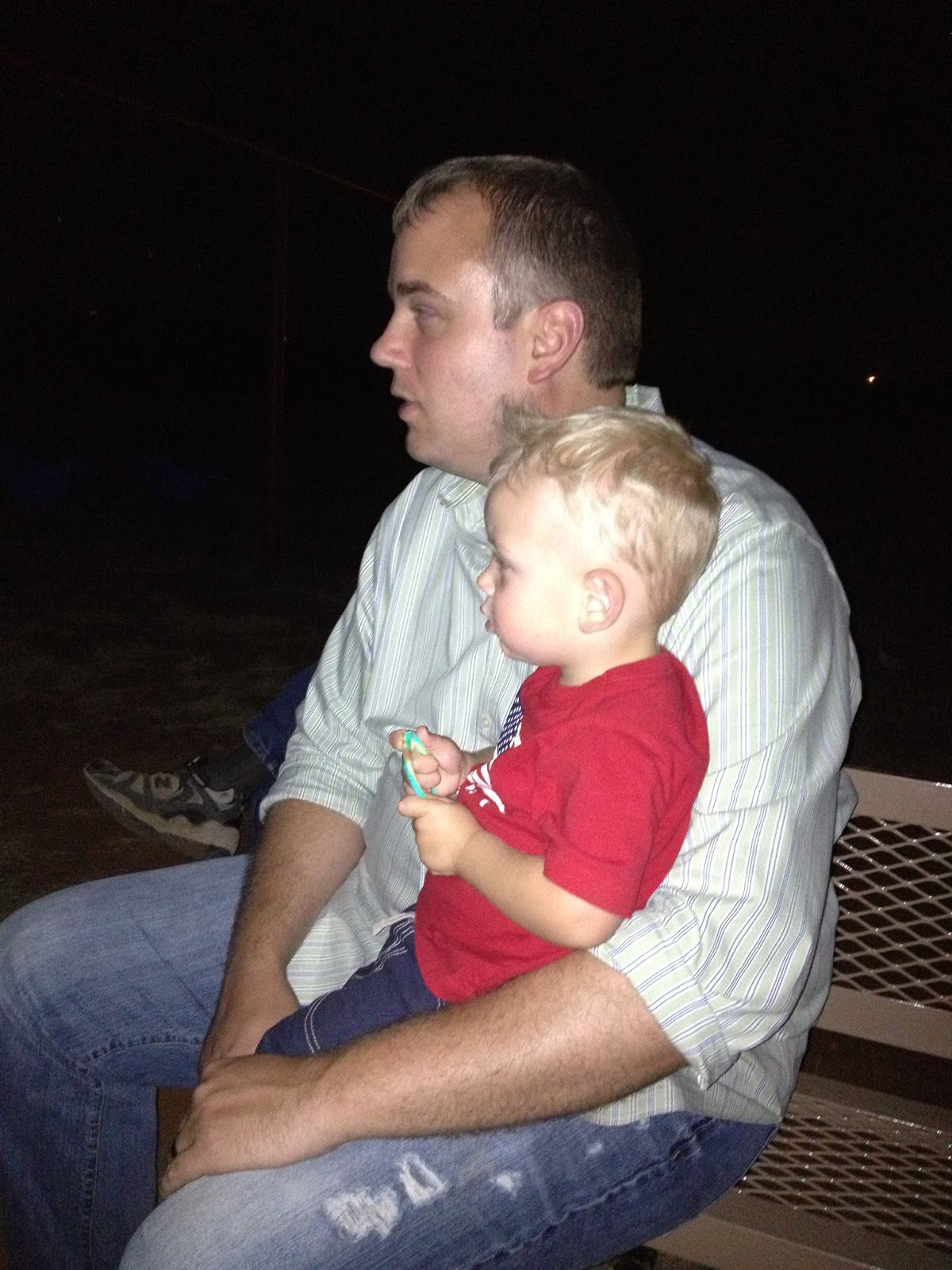 Somewhere in Between Our almost 2 year old!