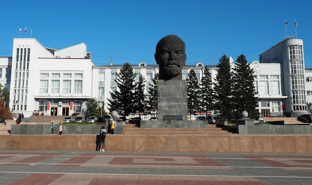 Улан-Удэ, памятник Ленину