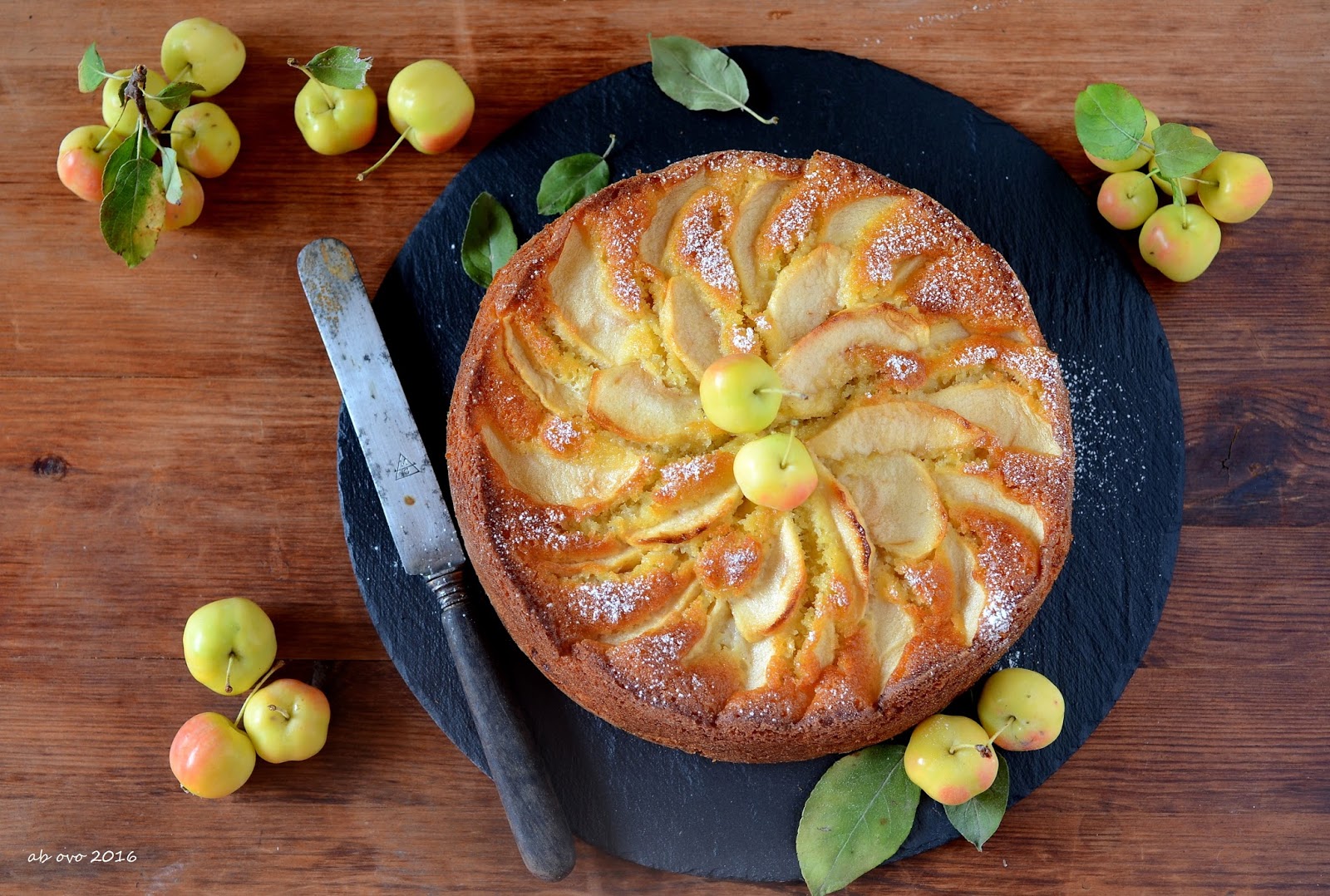 Ab oVo. Blog di ricette: Torta di mele allo yogurt