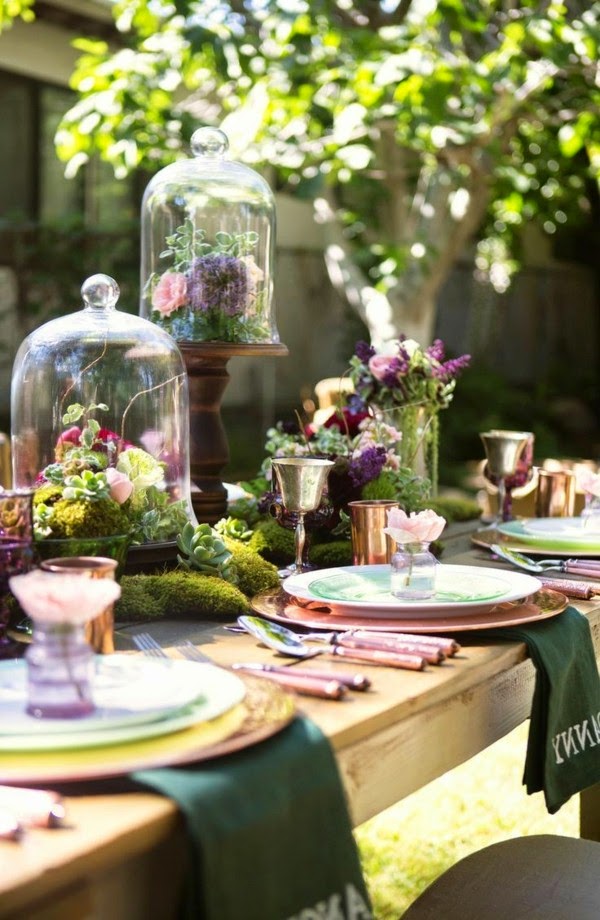 Fantastic decoration ideas for a garden party!