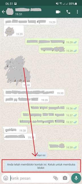 Cara Memblokir Nomor WhatsApp Secara Permanen