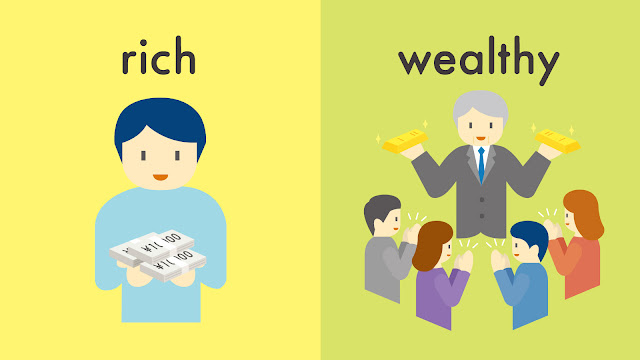 rich と wealthy の違い