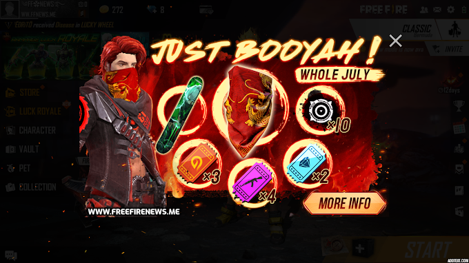 Take 100 Booyah And Get A Mask For Free
