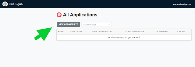 Cara Membuat Push Notifications di Blog dengan OneSignal Cara Membuat Push Notifications di Blog dengan OneSignal