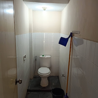 Kamar mandi 1 rumah 2 lantai di Perumahan Citra Wisata Jl. Karya Wisata Medan Johor Medan Sumatera Utara