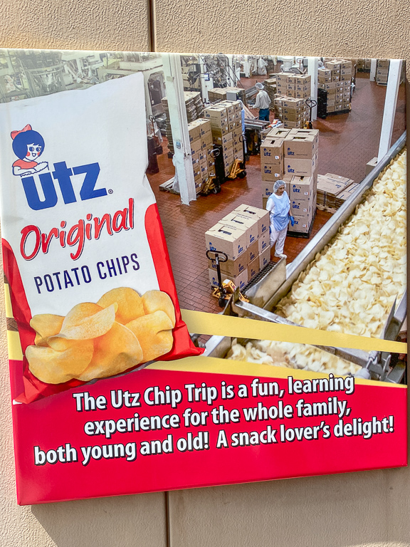 Tales of the Flowers Utz Potato Chip Factory Tour 2021/08/23