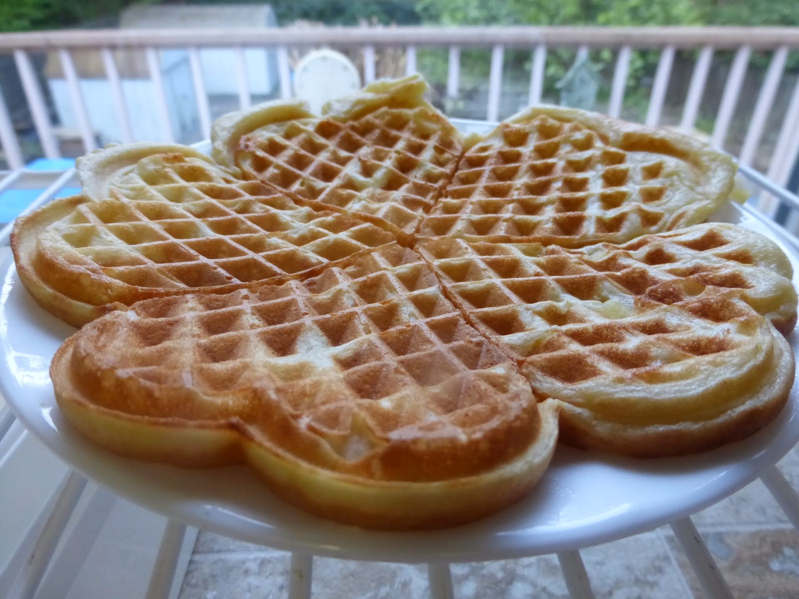 Daily happiness Belgian Waffles Recipe Bruno Albouze THE REAL DEAL