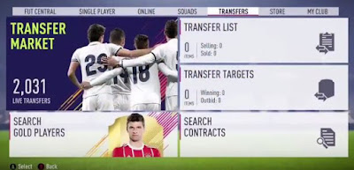 FIFA 18, FUT, Coins Farming Guide, Transfer Market Screen