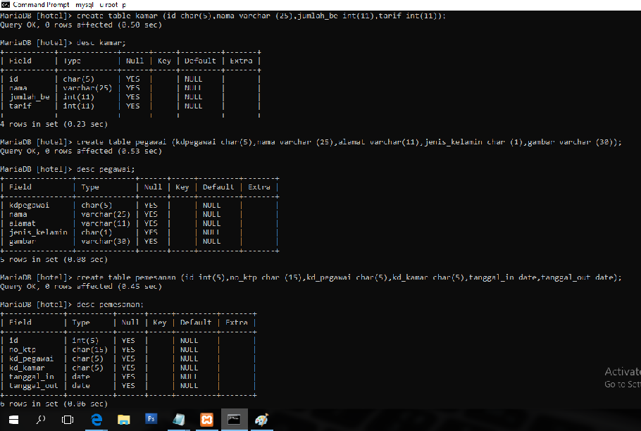 MEMBUAT USER DAN MEMBERI HAK AKSES
