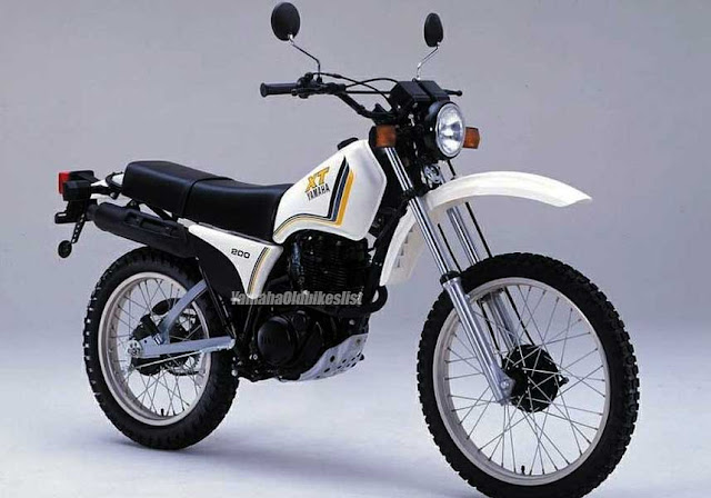 1980 Yamaha XT200 J Dual Sport Specification