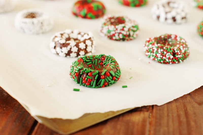 Christmas Chocolate Kiss Cookies The Kitchen is My Playground