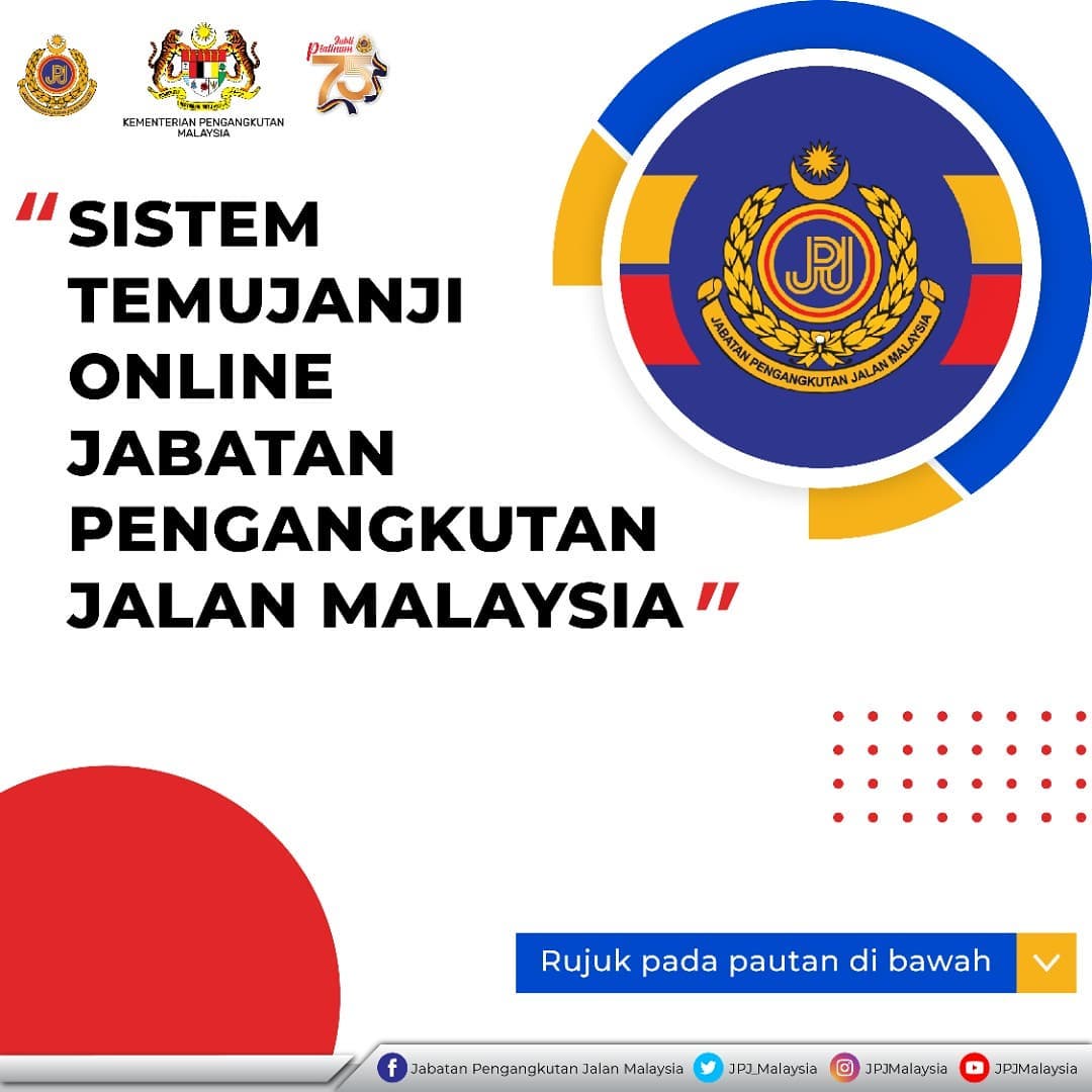 Sarawak temujanji jpj Cara Buat