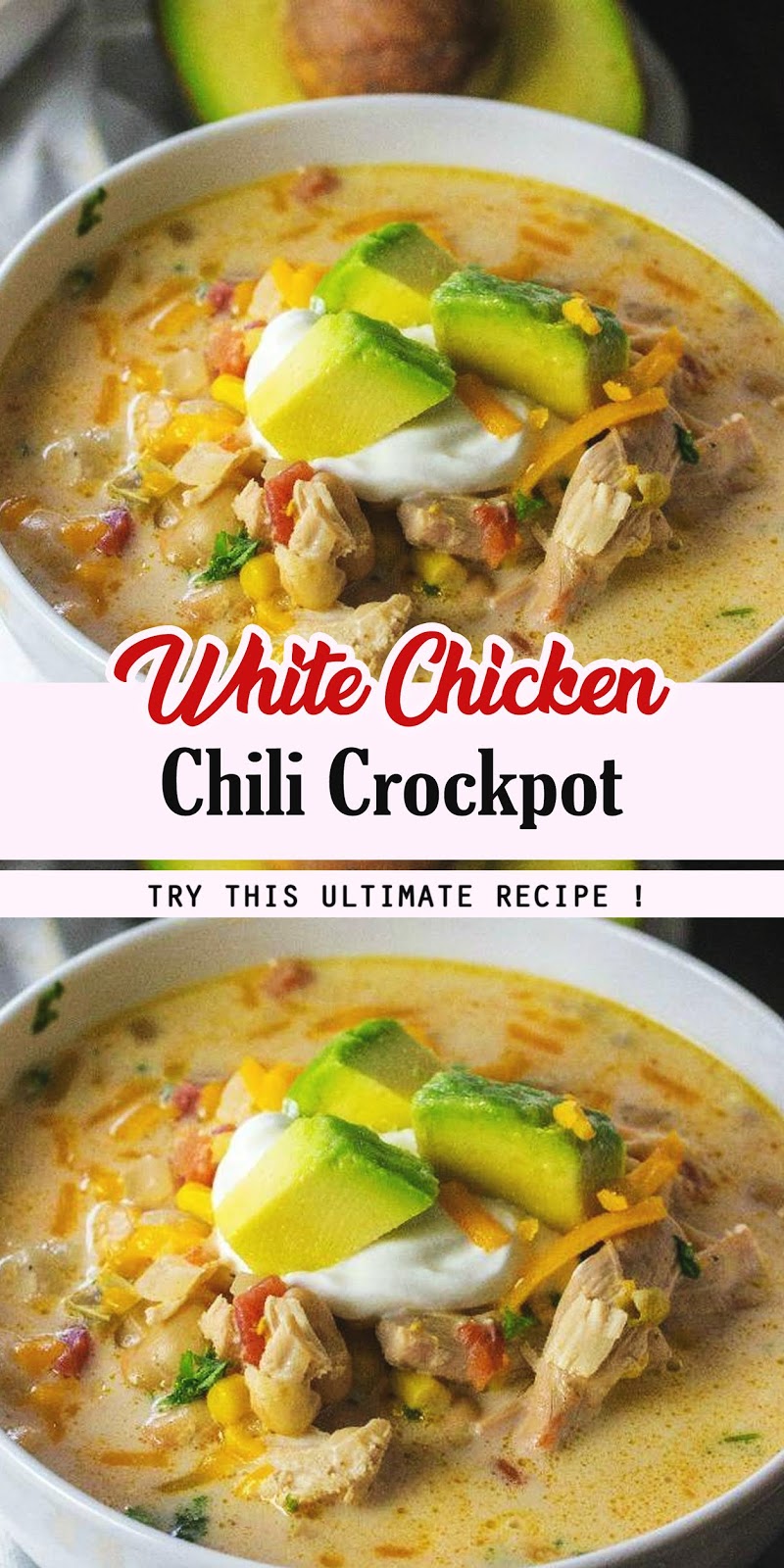 White Chicken Chili Crockpot Recipe - RECIPE BEMBLOO