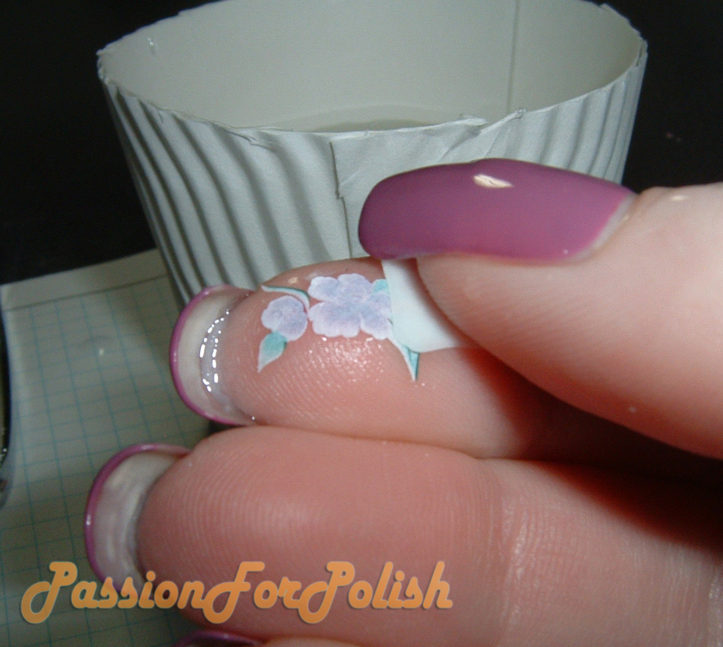 PassionForPolish How To Apply Water Decals