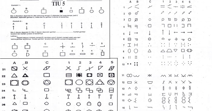 Cara mengerjakan Tes Psikotes TIU 5 dan Jawabannya PDF