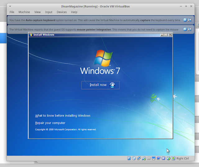 Cara Install Windows 7/8/10 di Virtualbox Lengkap Dan Benar