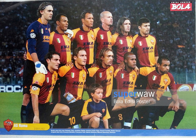 Poster Tim AS Roma 2001