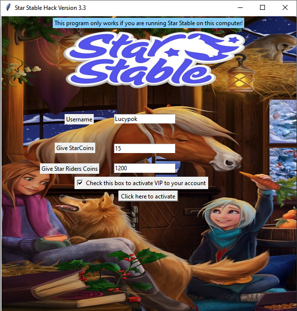 Star Stable Hack Star Coins And Rider Generator Tool Star Stable StarCoin, Star Rider & VIP Coins cheat/hack (Working)