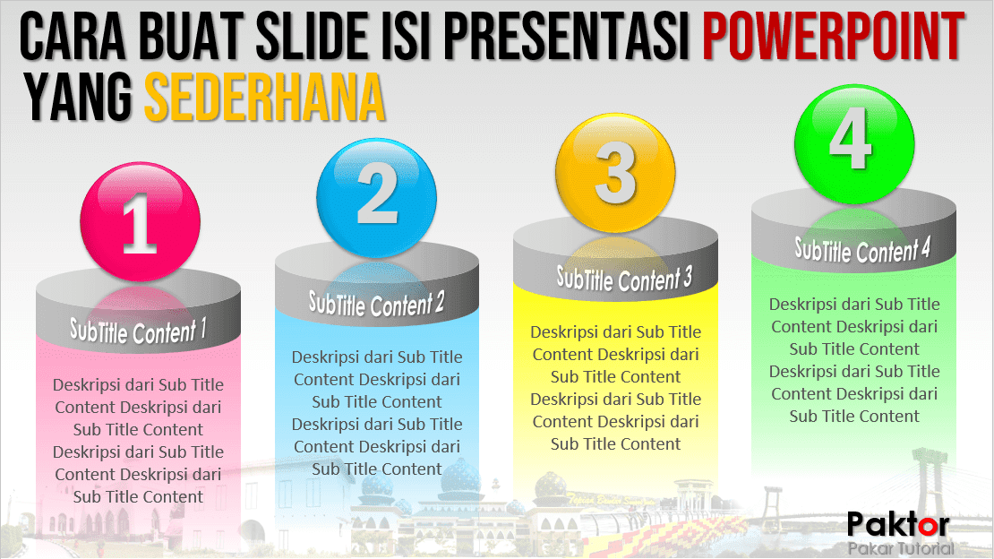 powerpoint contoh slide presentation