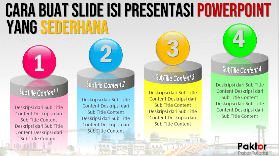 Contoh Slide Presentasi Yang Baik Dan Menarik Bagi Hal Baik