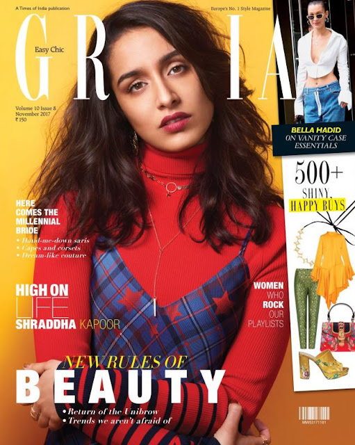 Shraddha Kapoor Sizzles on Grazia India November 2017 Cover