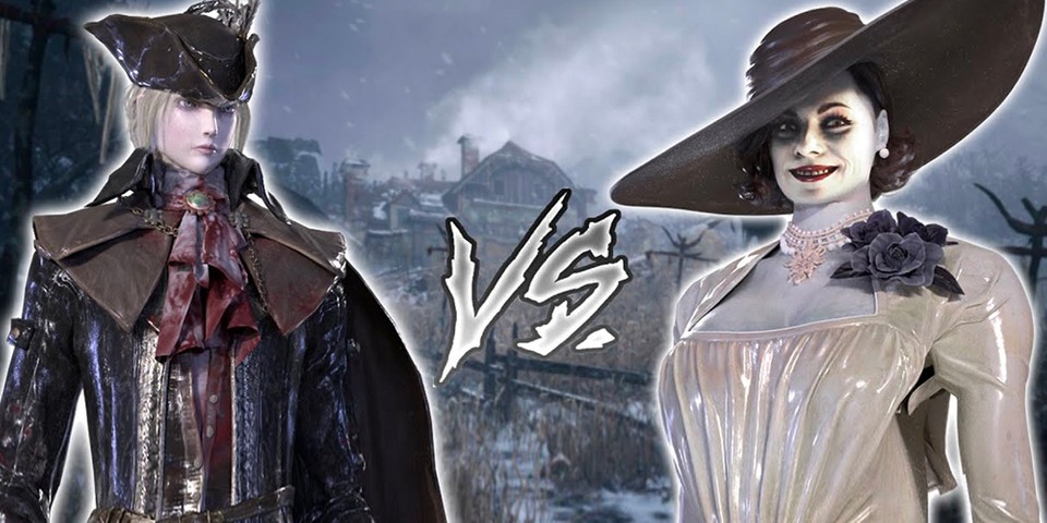 Lady Maria (Bloodborne: The Old Hunters DLC) vs Girlycard (Hellsing/The Dawn)