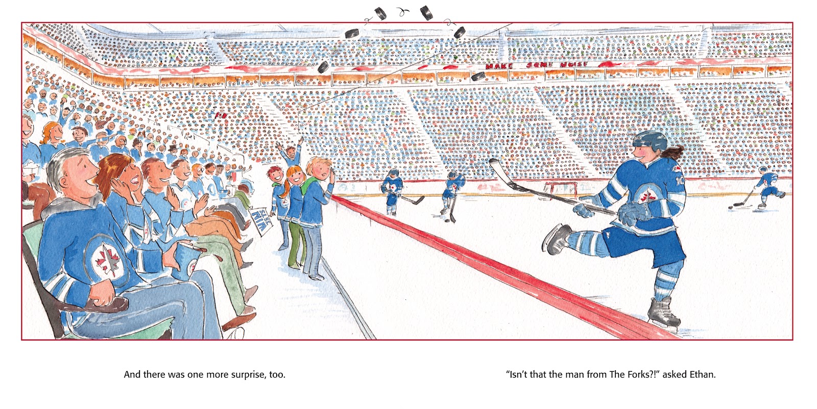 "The Home Team" Hits the Ice