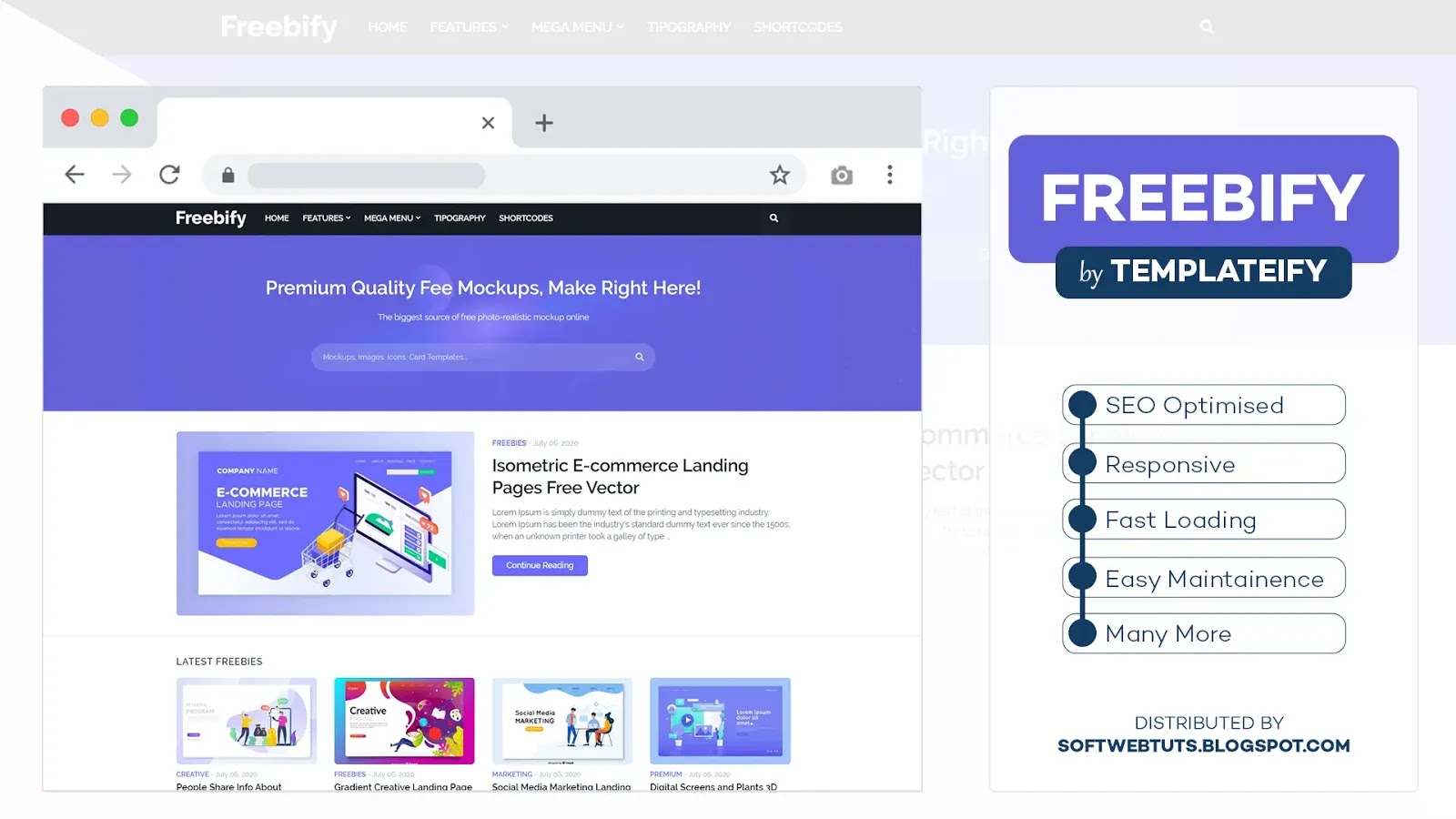 Freebify - Responsive Blogger Template Freebify - Responsive Blogger Template