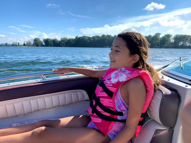 Ruple Farms - Mila Sue goes boating