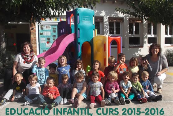 EDUCACIÓ INFANTIL, ESCOLA D'OLVAN. CURS 2015-2016